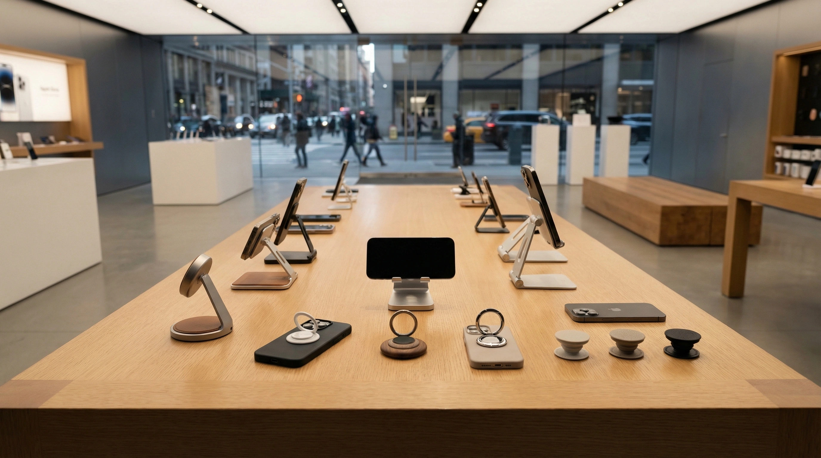 Коллекция современных держателей для смартфонов разных типов