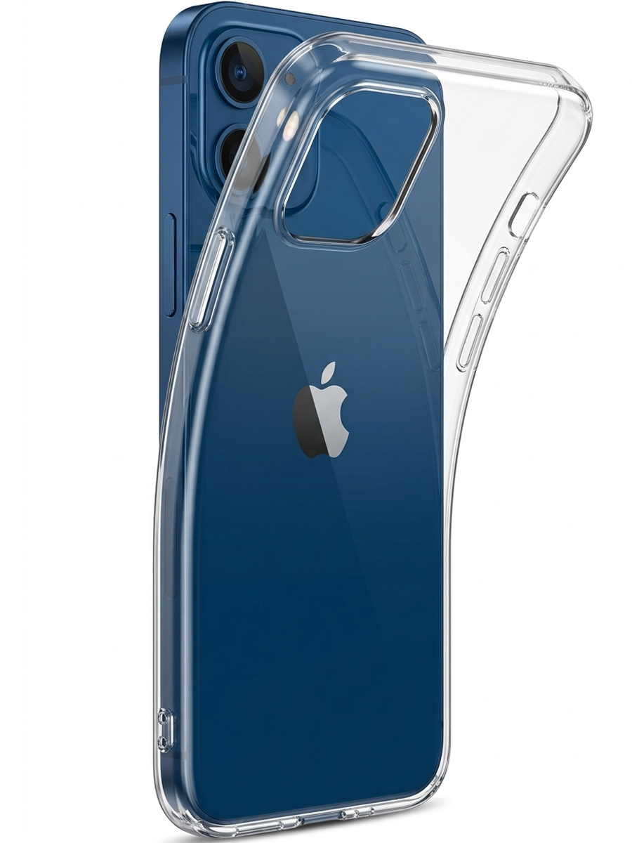 Чехол для iPhone 12 mini Ультратонкий силикон Люкс