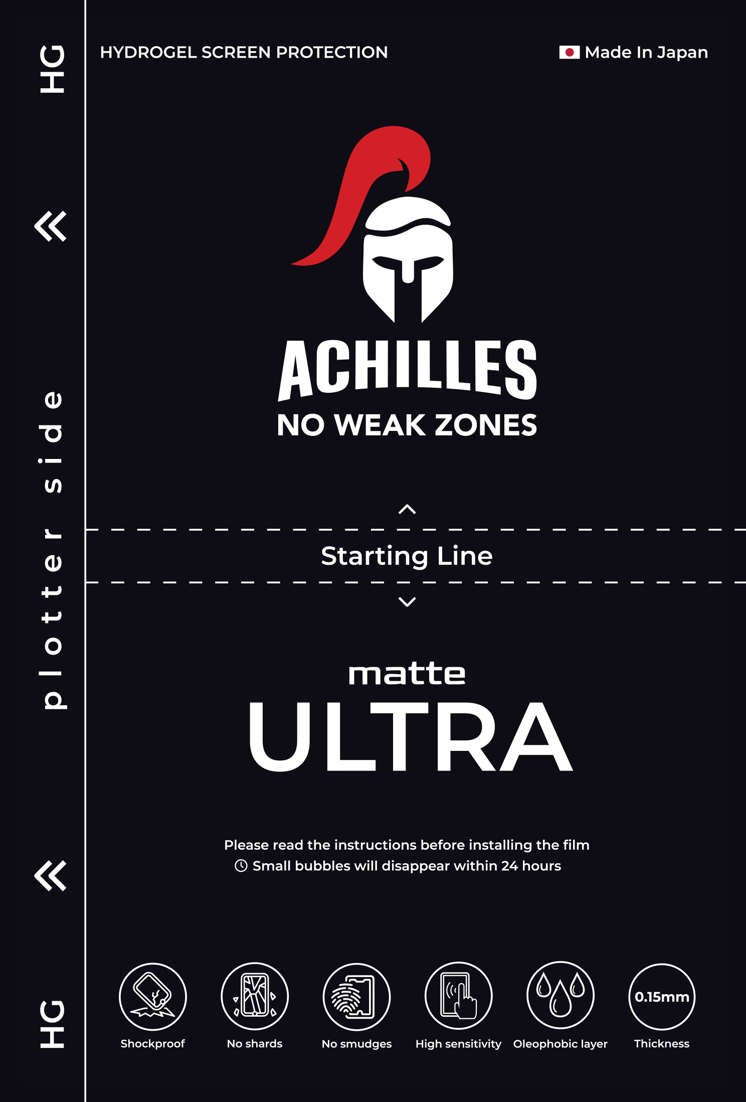 Пленка для плоттера Achilles Ultra Matte