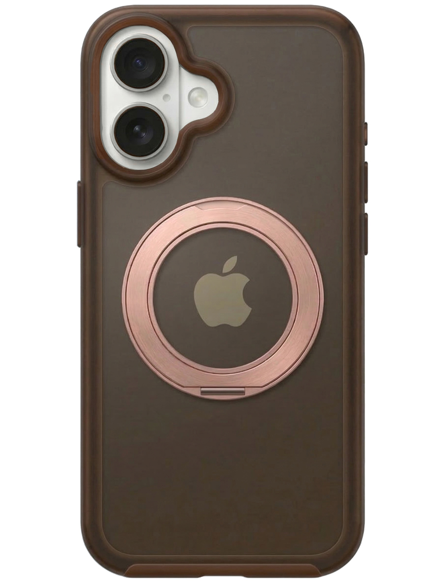 Чехол для iPhone 17 Магнитный шарм пластик+силикон