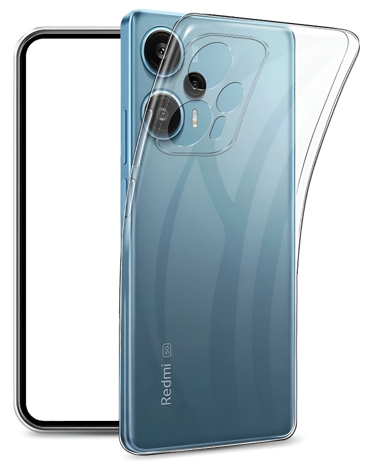 Чехол для Xiaomi Redmi Note 11T Pro Ультратонкий силикон Premium с защитой камеры