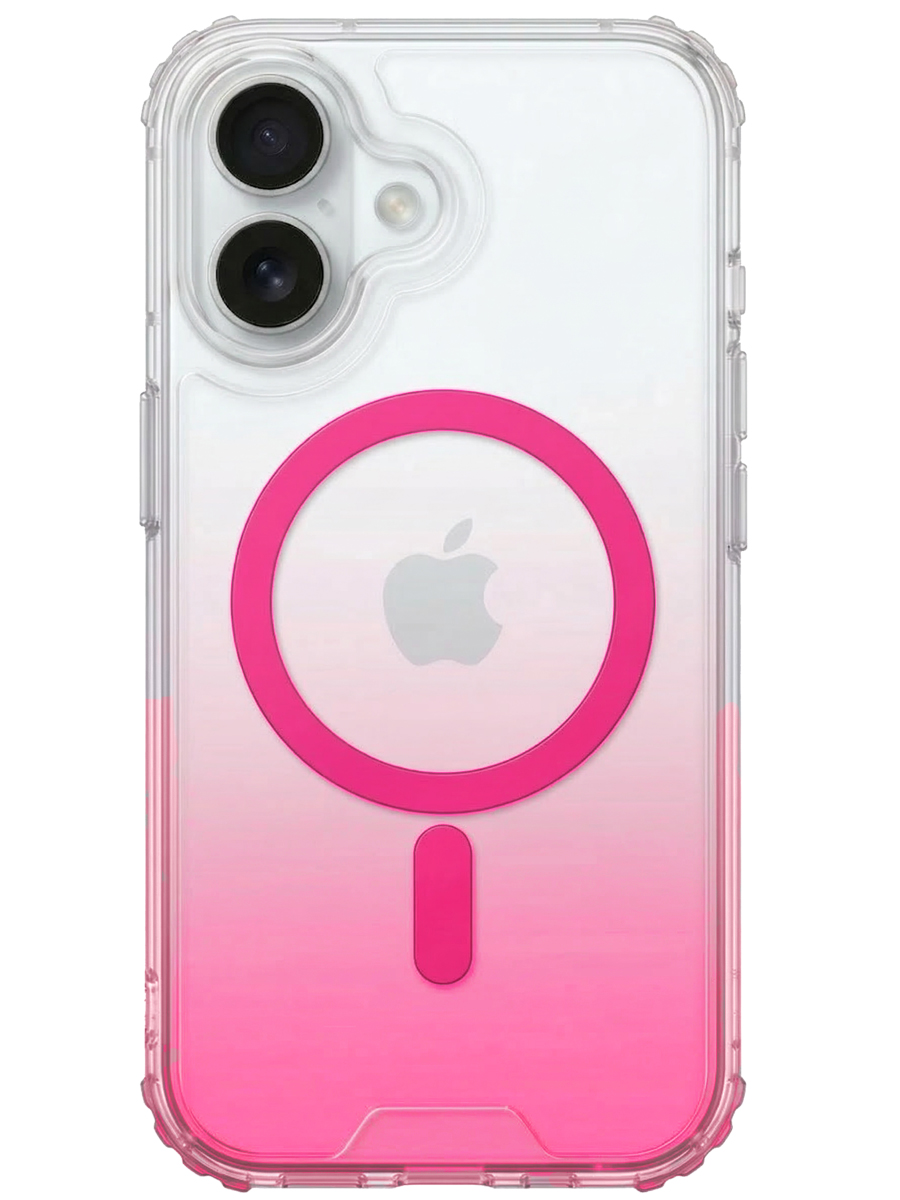 Чехол для iPhone 17 Градиент MagSafe силикон