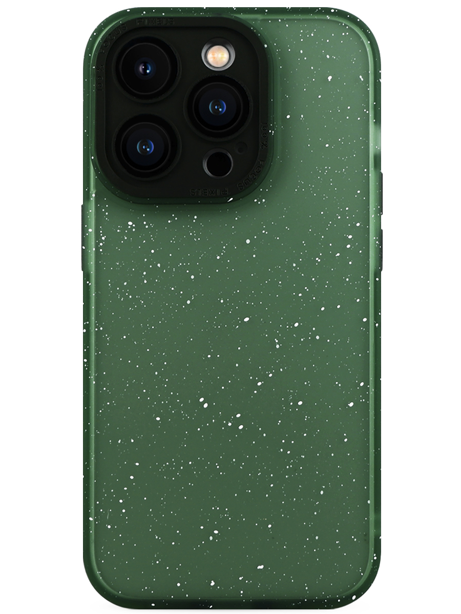 Чехол для iPhone 14 Pro Брызги Краски пластик+силикон