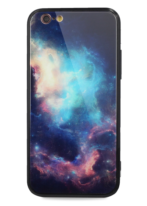 Чехол для iPhone 6 / 6S Мир цветов стекло
