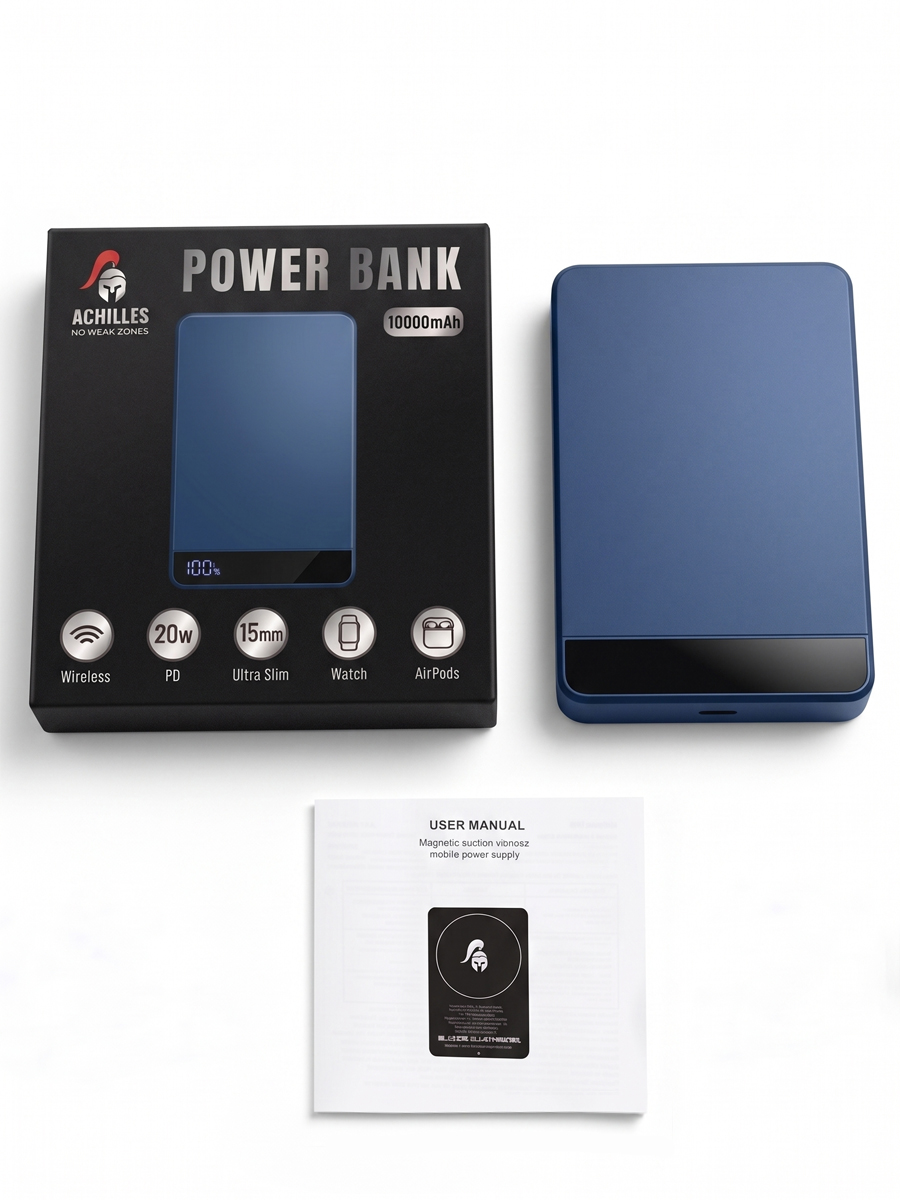 Magnet Wireless Power Bank Achilles 10000mAh