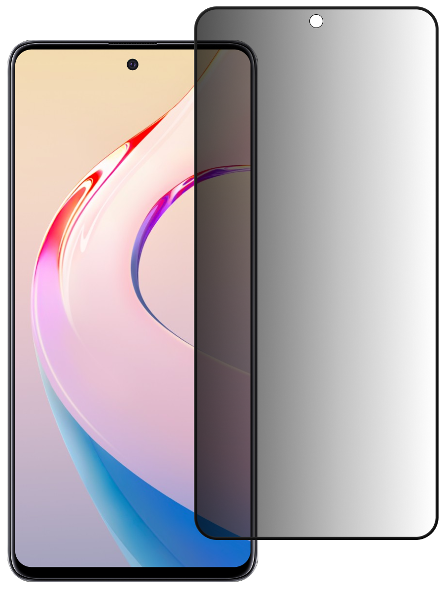 Защитное стекло для Xiaomi Mi 12T Pro Антишпион 5D Premium