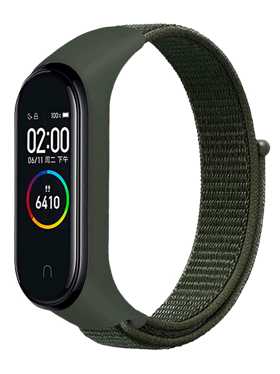 Ремешок для Xiaomi Mi Band 3 / 4 / 5 / 6 / 7 Нейлоновый