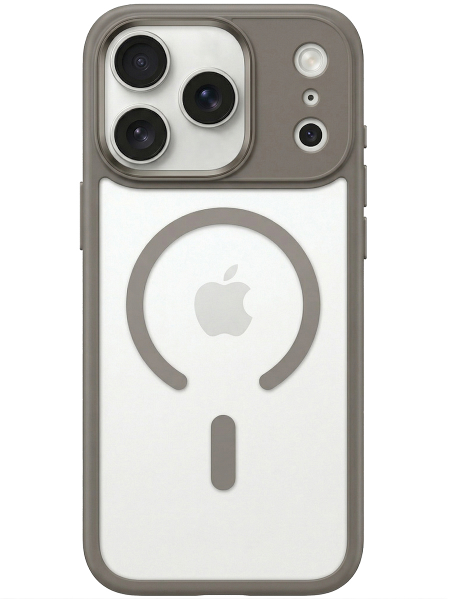 Чехол для iPhone 17 Pro Max Контур с защитой камеры MagSafe