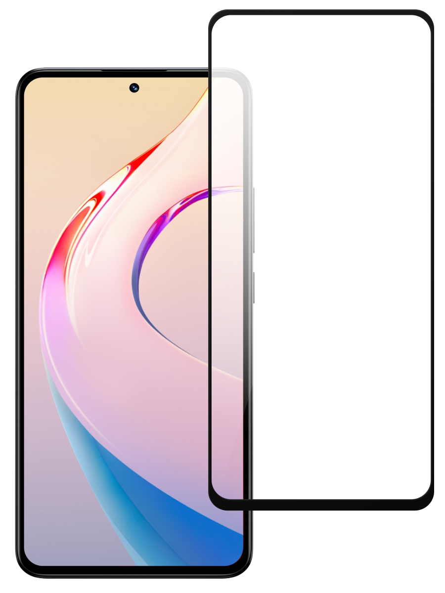 Защитное стекло для Xiaomi Poco X6 / X6 Pro Full Glue Simple