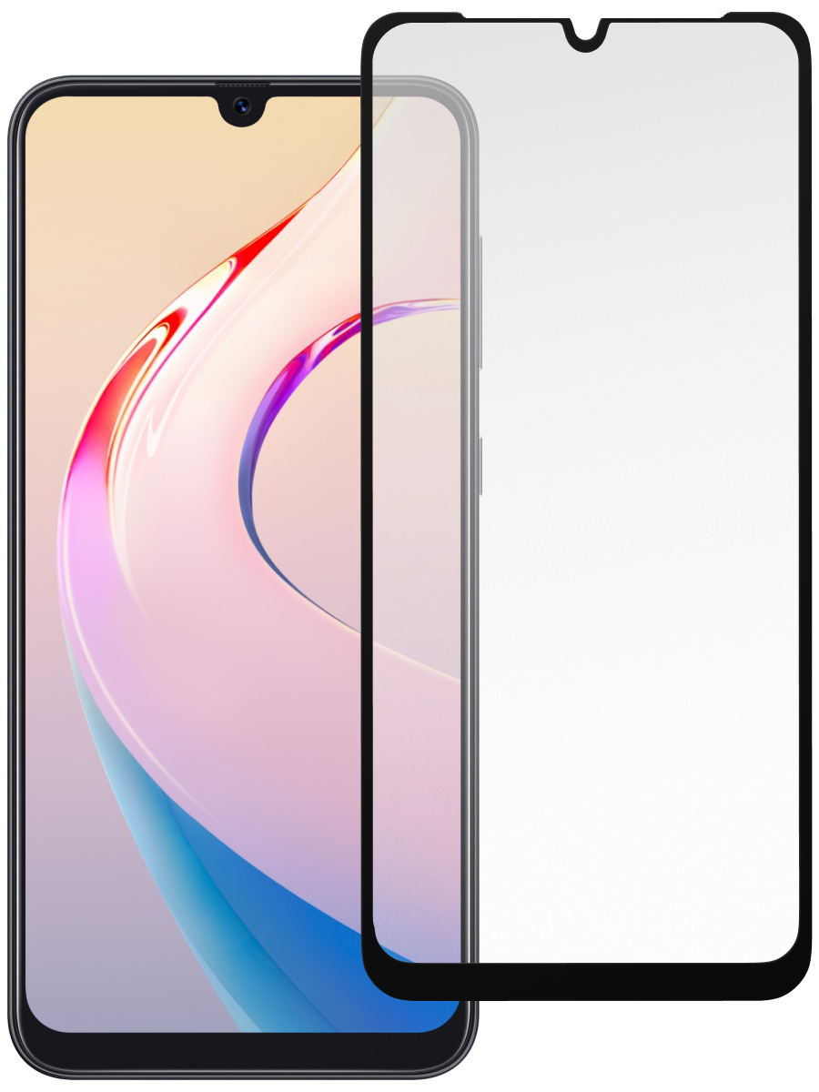 Защитное стекло для Xiaomi Redmi 12C 2.5D Матовое