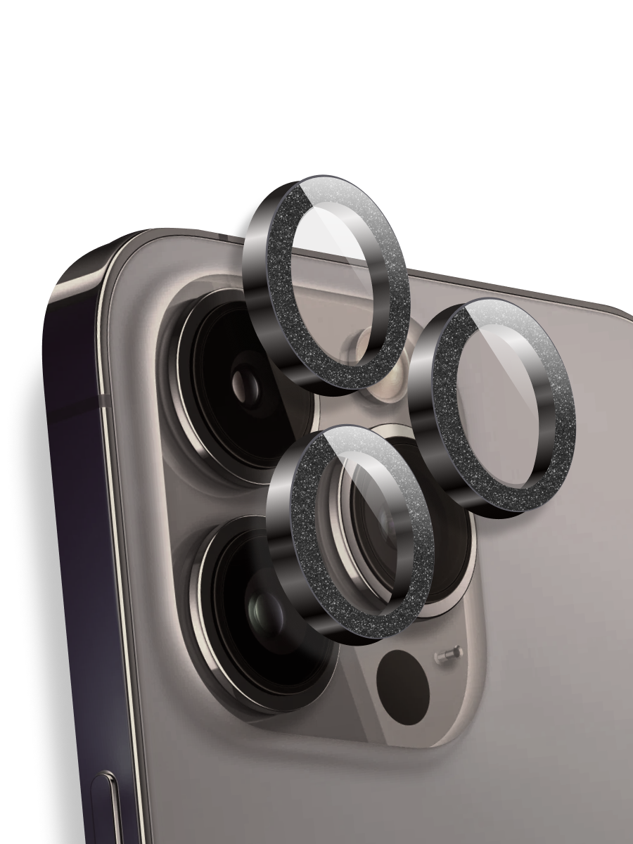 Комплект защитных стекол камеры для iPhone 11 Pro / 11 Pro Max Бриллиантовая крошка
