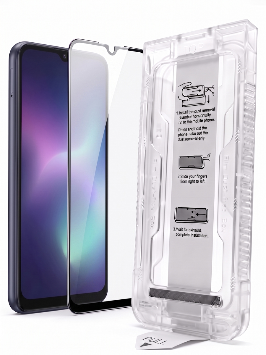 Защитное стекло для Samsung Galaxy A17 LS с авто-установкой