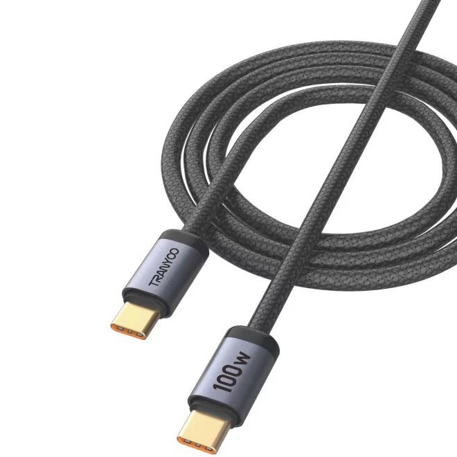 Кабель Tranyoo Type-C / Type-C CC-4 100W 2м