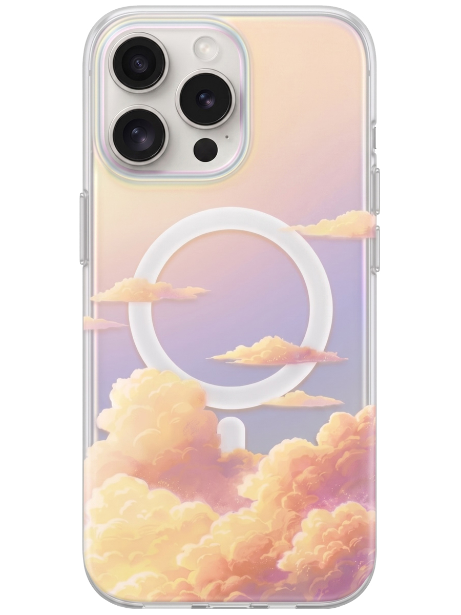 Чехол для iPhone 16 Pro Max Закат MagSafe