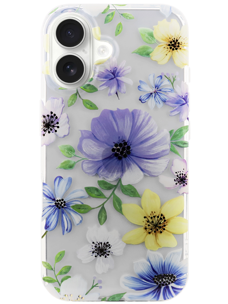 Чехол для iPhone 16 Garden PC+силикон