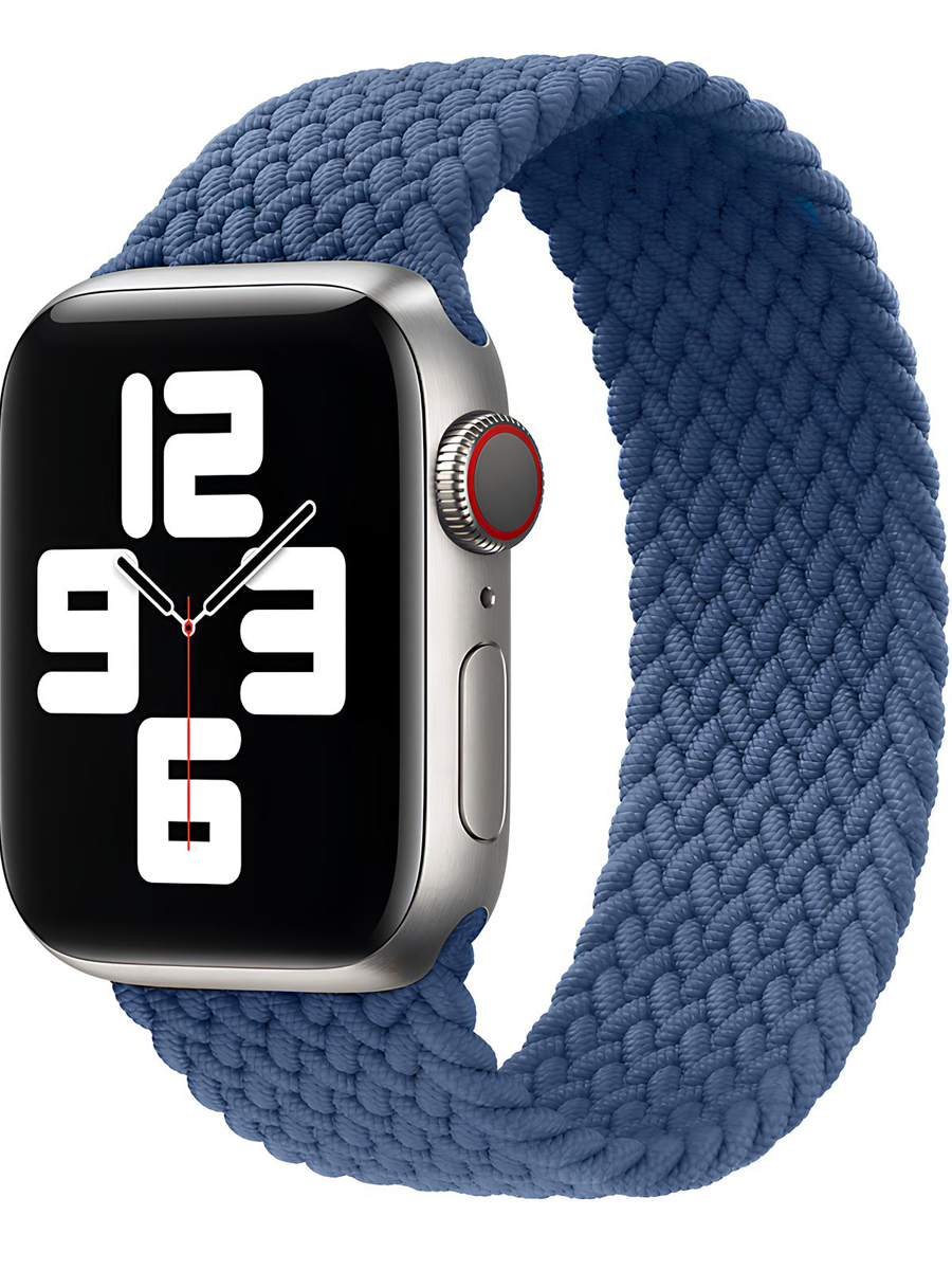 Ремешок для Apple Watch 42 / 44 / 45 / 49 мм Плетеный монобраслет 155 мм