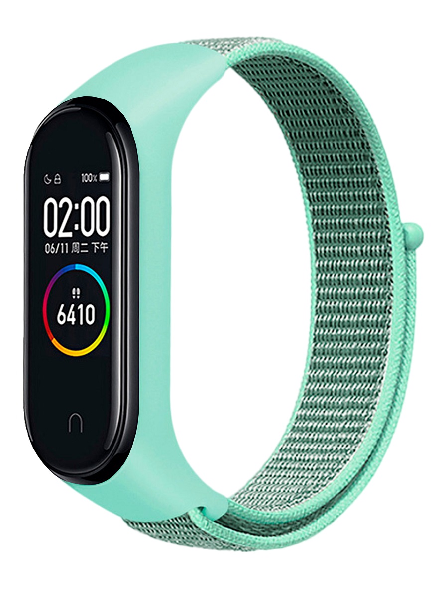 Ремешок для Xiaomi Mi Band 3 / 4 / 5 / 6 / 7 Нейлоновый