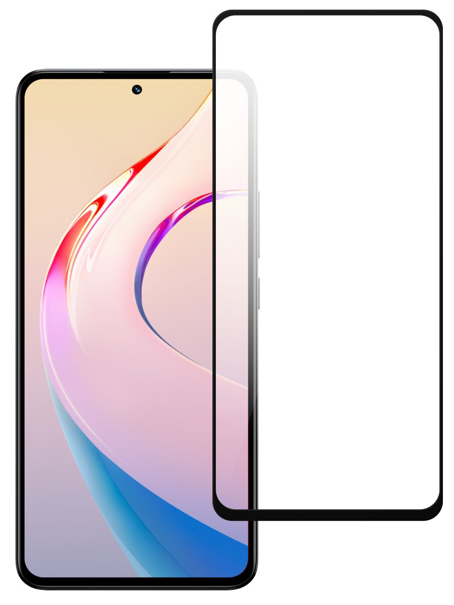 Защитное стекло для Xiaomi Redmi Note 13/Note 13 Pro Full Glue Simple