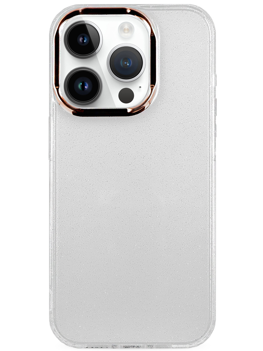 Чехол для IPhone 14 Pro Max Sparkles PC+силикон