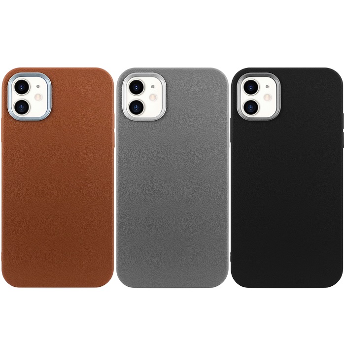 Чехол для iPhone 12 Leather Case