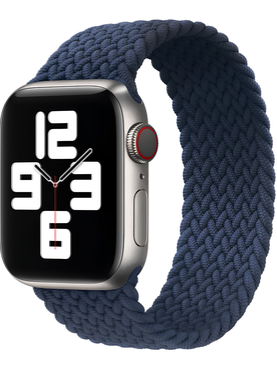 Ремешок для Apple Watch 42 / 44 / 45 / 49 мм Плетеный монобраслет 155 мм
