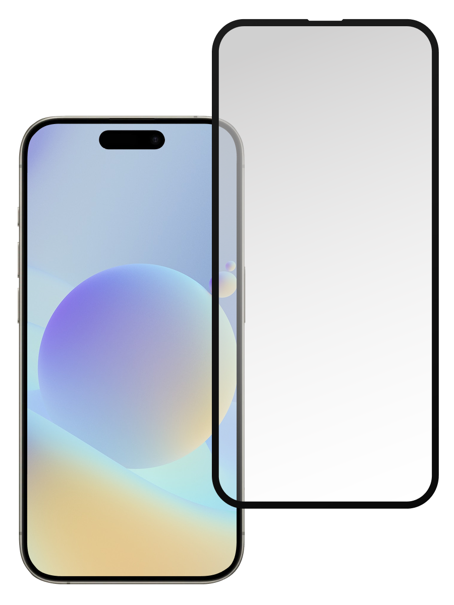 Защитное стекло для iPhone 15 / 15 Pro 2.5D Матовое