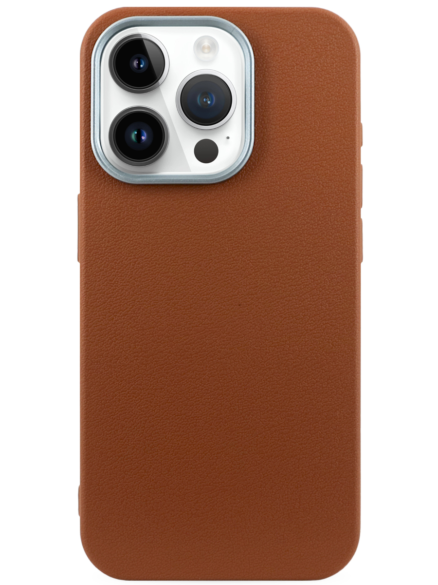 Чехол для iPhone 14 Pro Кожаный
