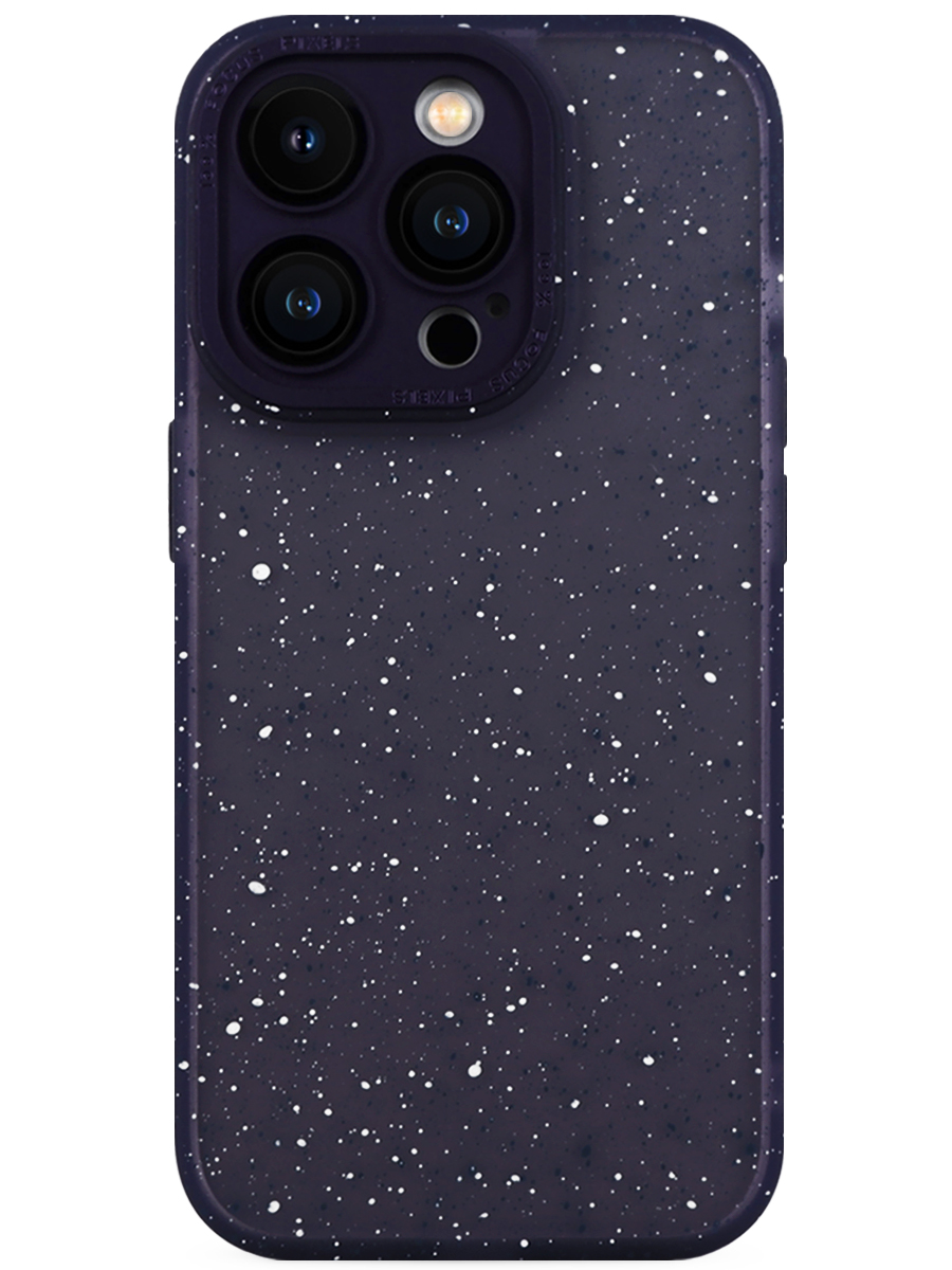 Чехол для iPhone 14 Pro Брызги Краски пластик+силикон