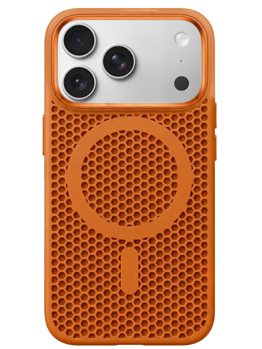 Чехол для iPhone 17 Pro Max Неосетка силикон