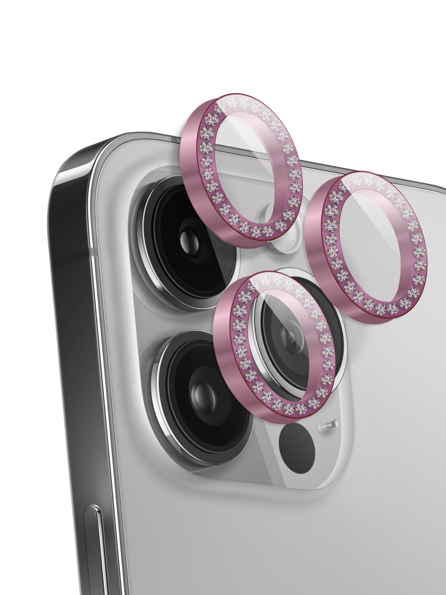 Комплект защитных стекол камеры для iPhone 13 Pro / 13 Pro Max Бриллиантовый