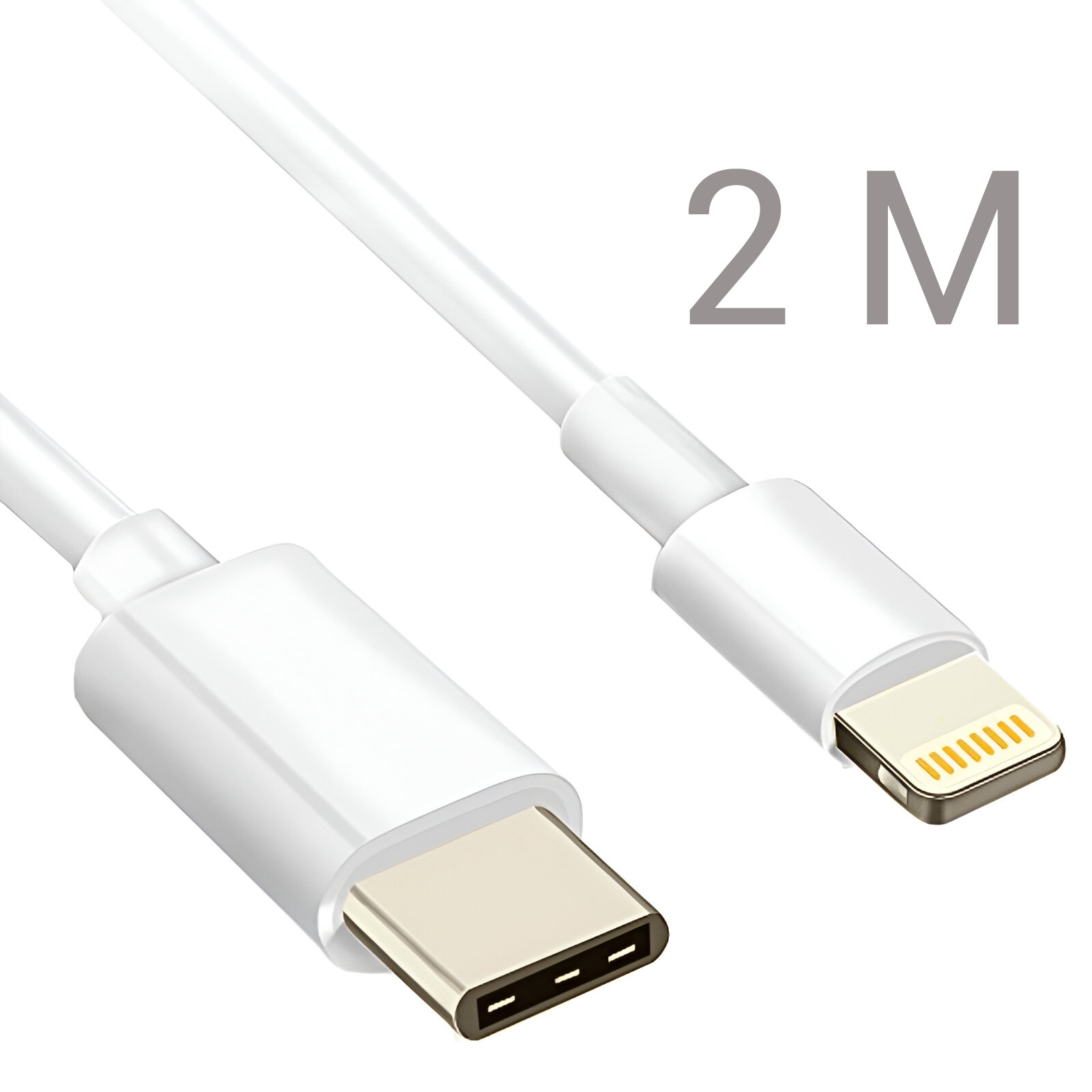 Кабель Type-C / Lightning Бюджетный 2м