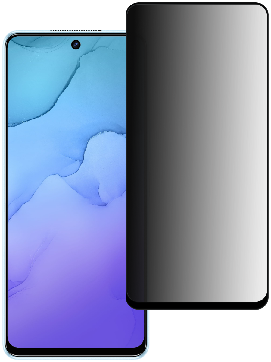 Защитное стекло для Tecno Camon 19 Pro Антишпион 5D Premium