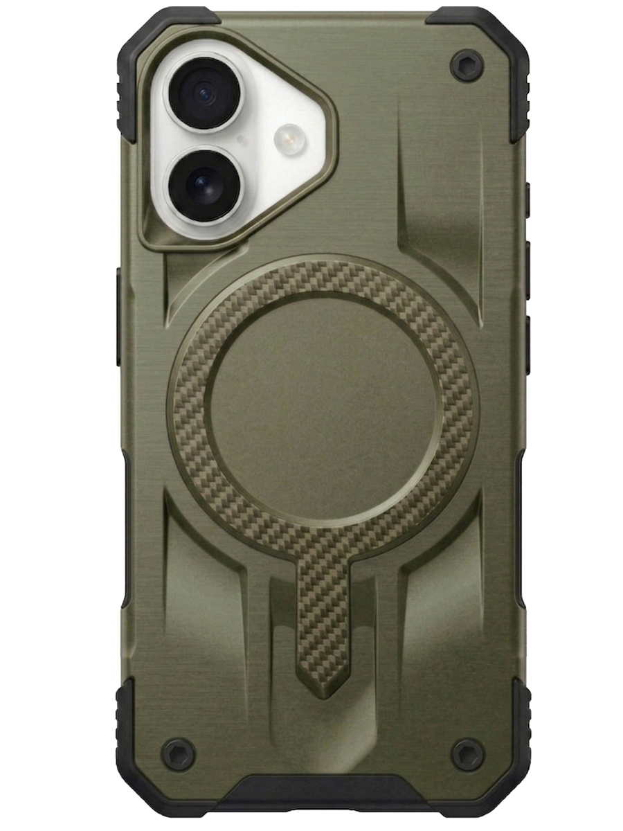 Чехол для iPhone 16 Урбан пластик+силикон