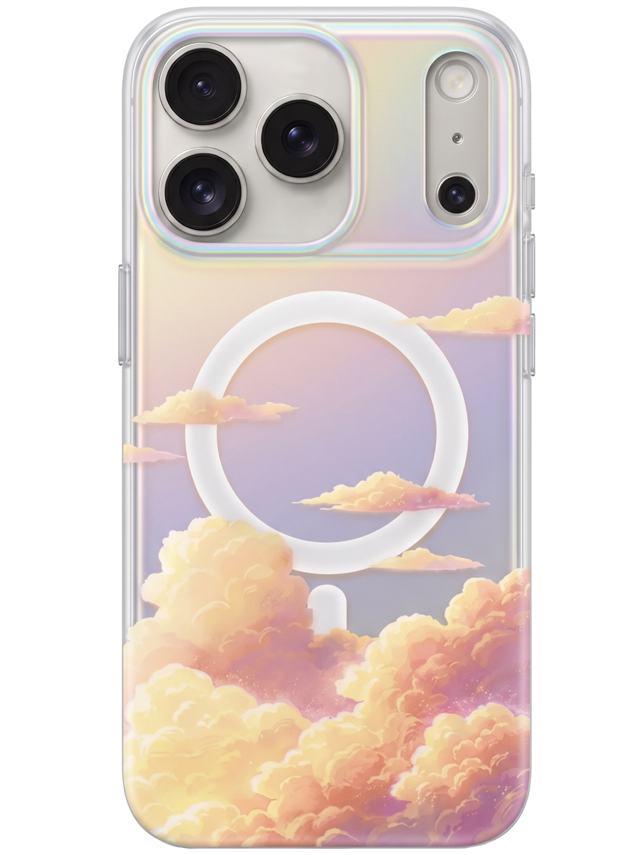 Чехол для iPhone 17 Pro / 18 Pro Закат MagSafe