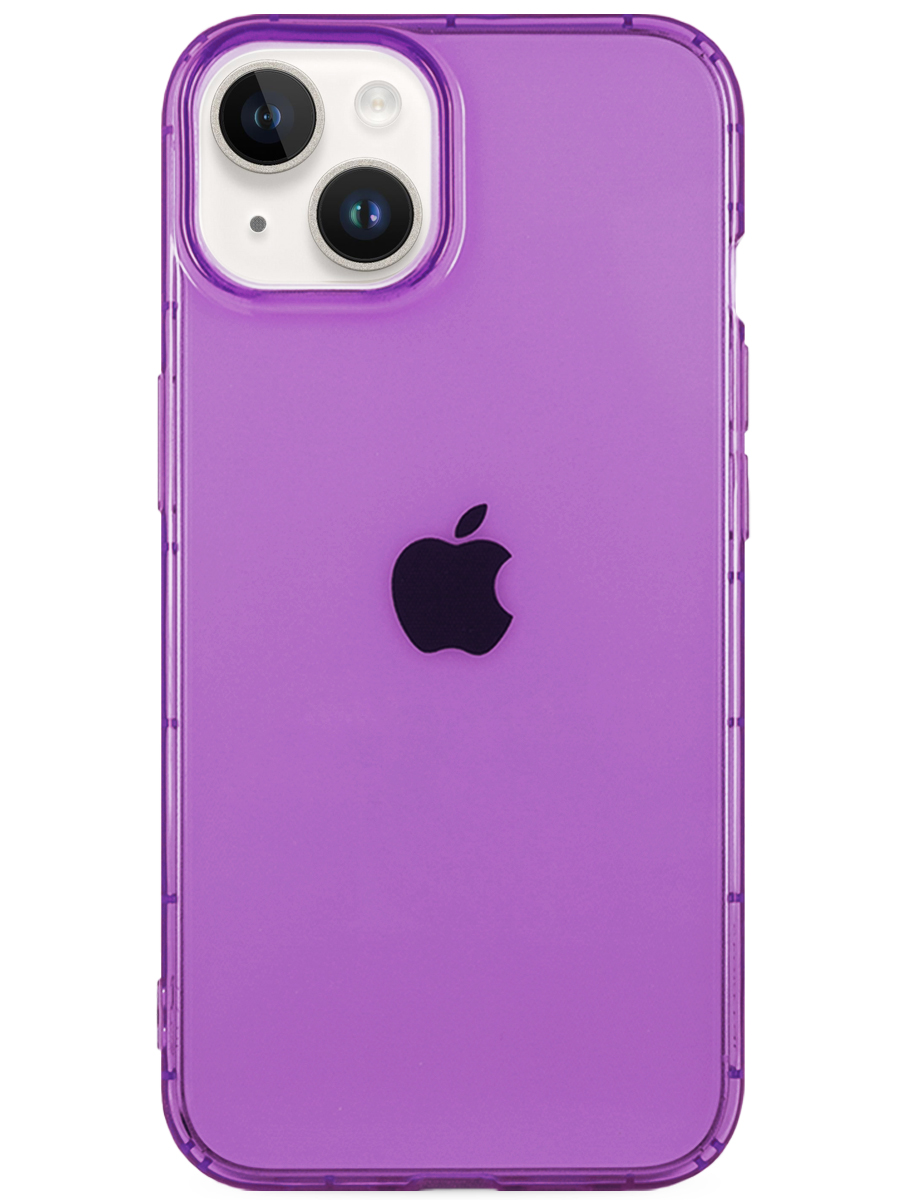 Чехол для iPhone 14 Пёстрый силикон