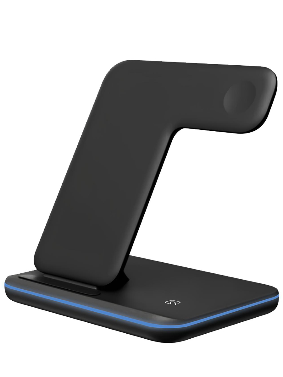 Беспроводная док станция 3 in 1 с функцией быстрой зарядки