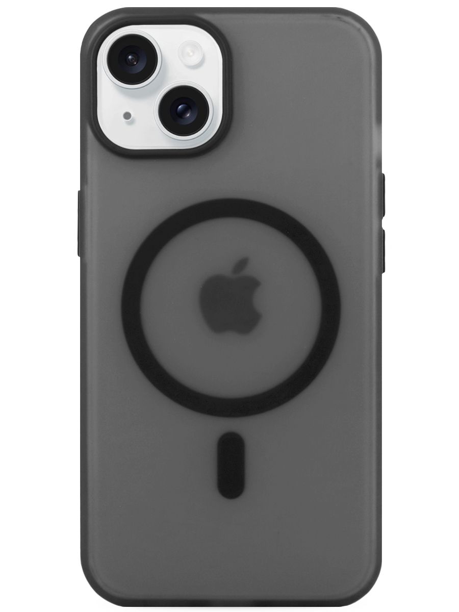 Чехол для iPhone 15 Пуховый MagSafe пластик+силикон