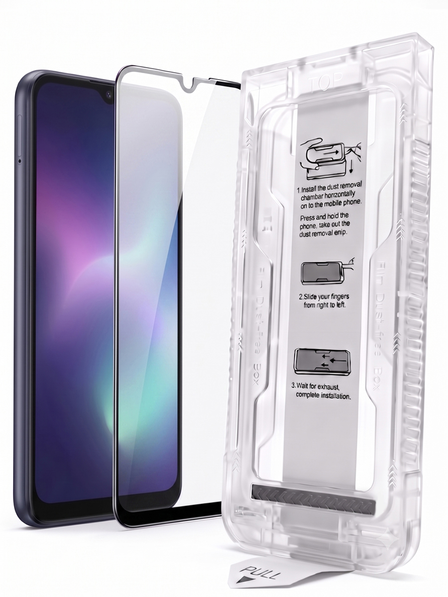 Защитное стекло для Samsung Galaxy A17 LS с авто-установкой