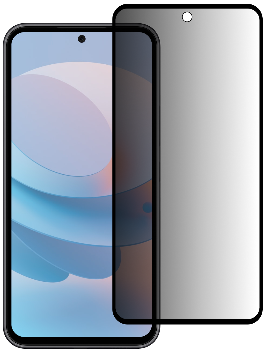 Защитное стекло для Samsung A54 Антишпион 5D Premium