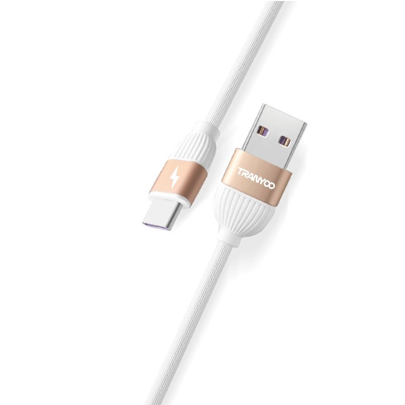 Кабель Tranyoo Type-C T-S3C 5A QC 3.0 1.2м