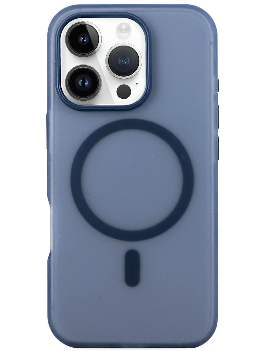 Чехол для iPhone 14 Pro Max Пуховый MagSafe пластик+силикон