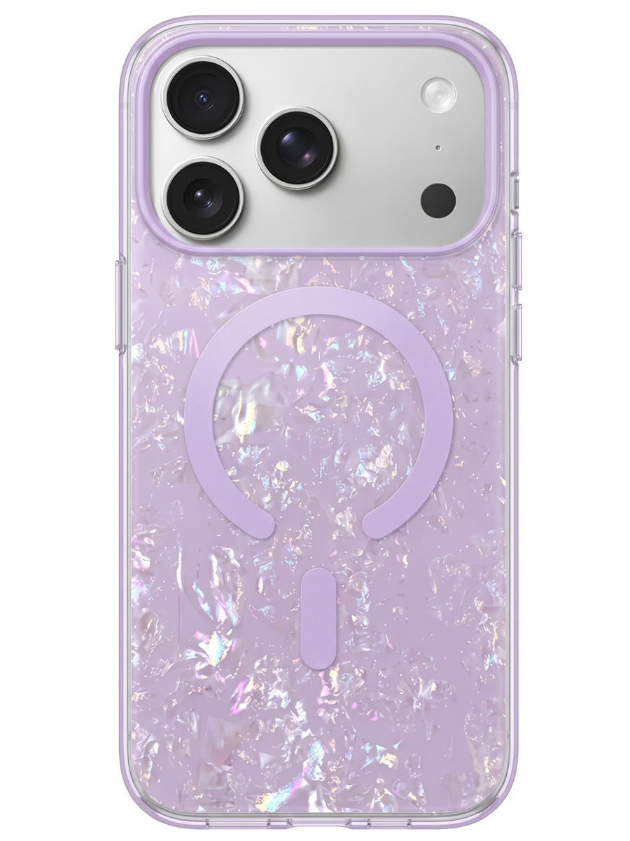 Чехол для iPhone 17 Pro Жемчужный MagSafe