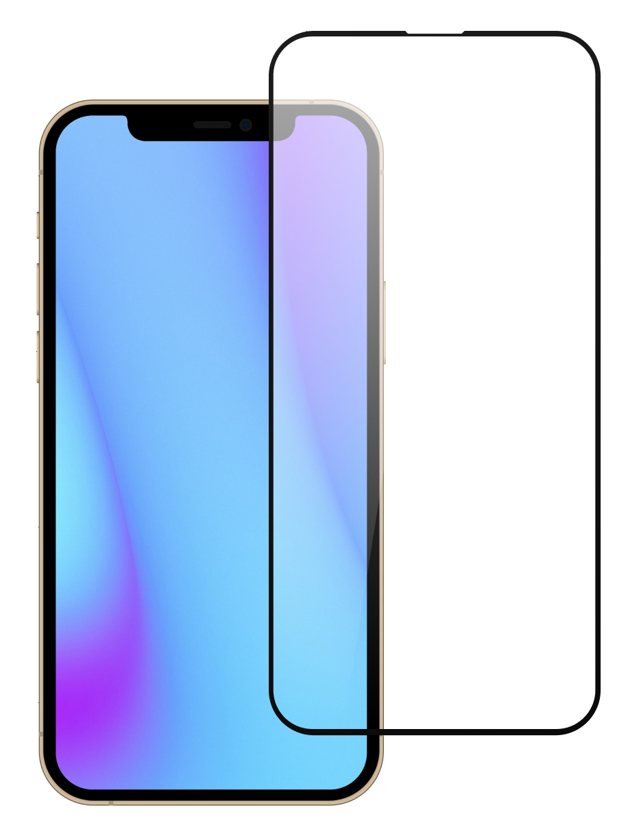 Защитное стекло для iPhone 13 mini Full Glue Simple