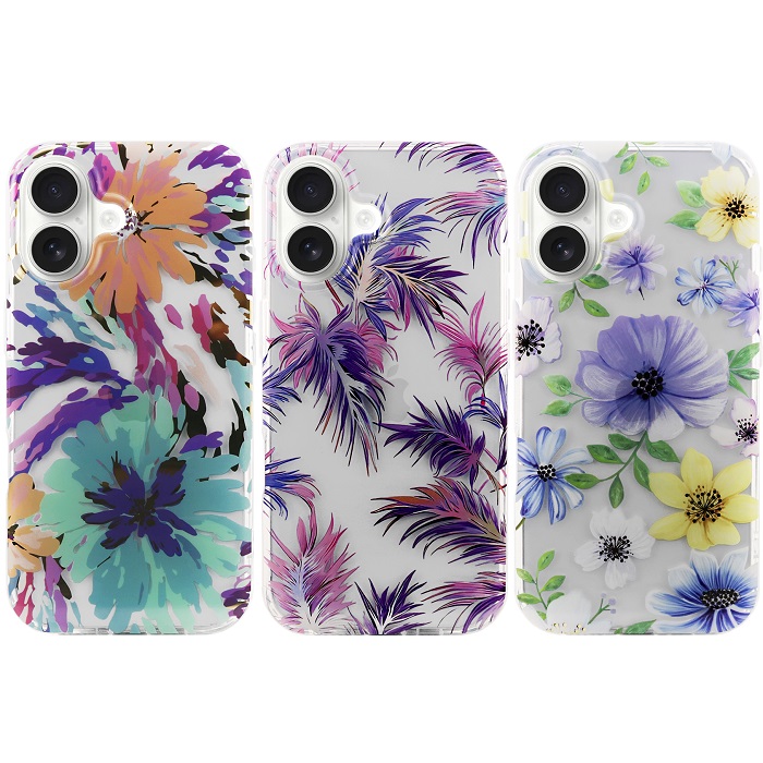 Чехол для iPhone 16 Plus Garden PC+силикон