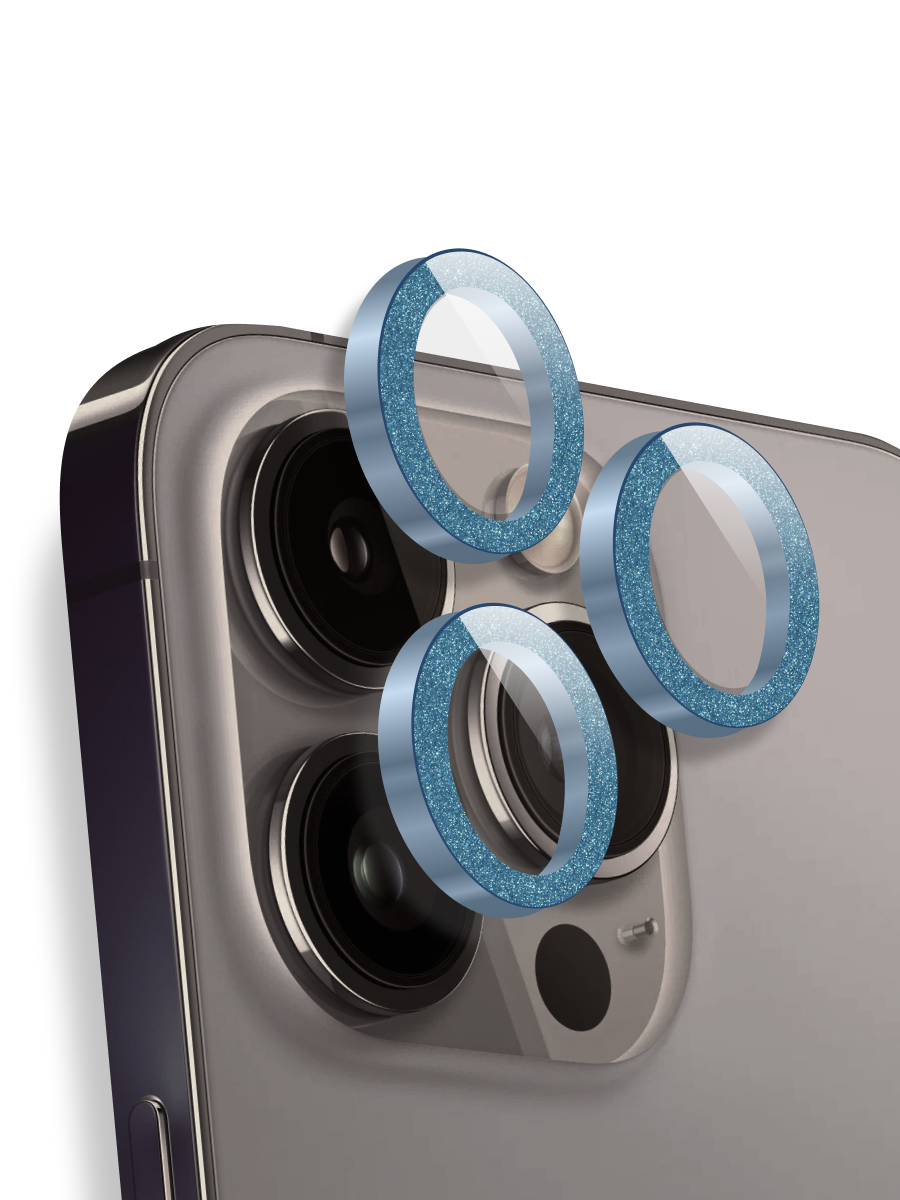 Комплект защитных стекол камеры для iPhone 11 Pro / 11 Pro Max Бриллиантовая крошка