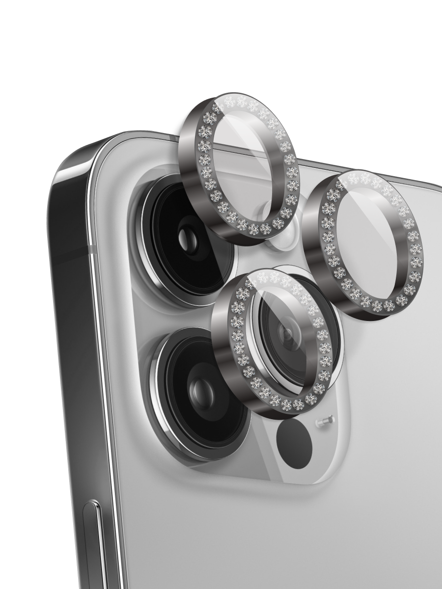 Комплект защитных стекол камеры для iPhone 13 Pro / 13 Pro Max Бриллиантовый