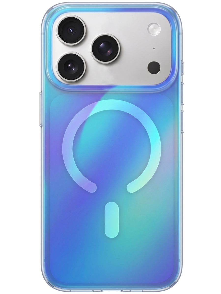 Чехол для iPhone 17 Pro Max Акварель MagSafe