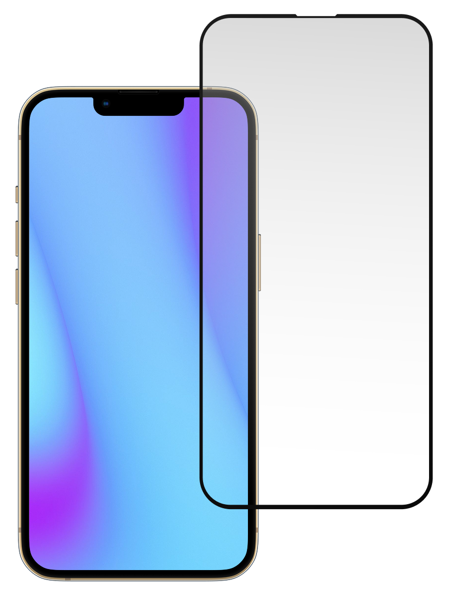 Защитное стекло для iPhone 13 mini 2.5D Матовое