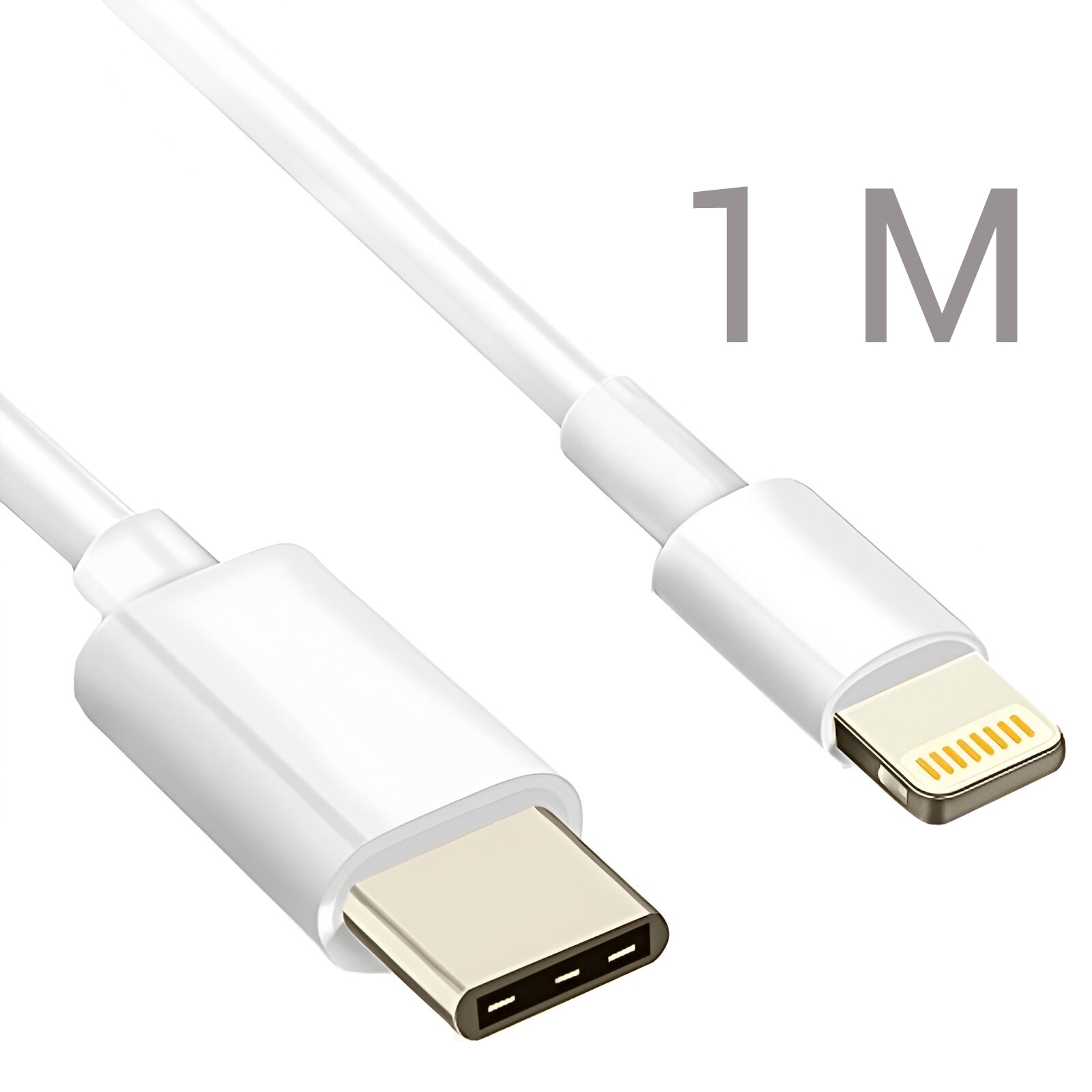 Кабель Type-C / Lightning Бюджетный 1м