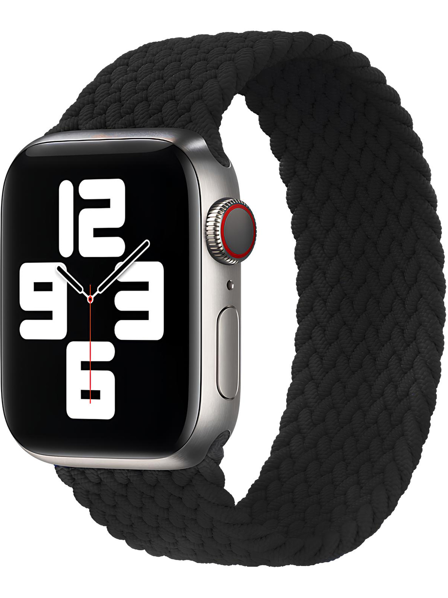Ремешок для Apple Watch 42 / 44 / 45 / 49 мм Плетеный монобраслет 155 мм